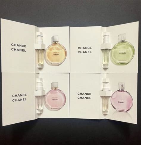 set chanel chance|Chanel chance sample set.